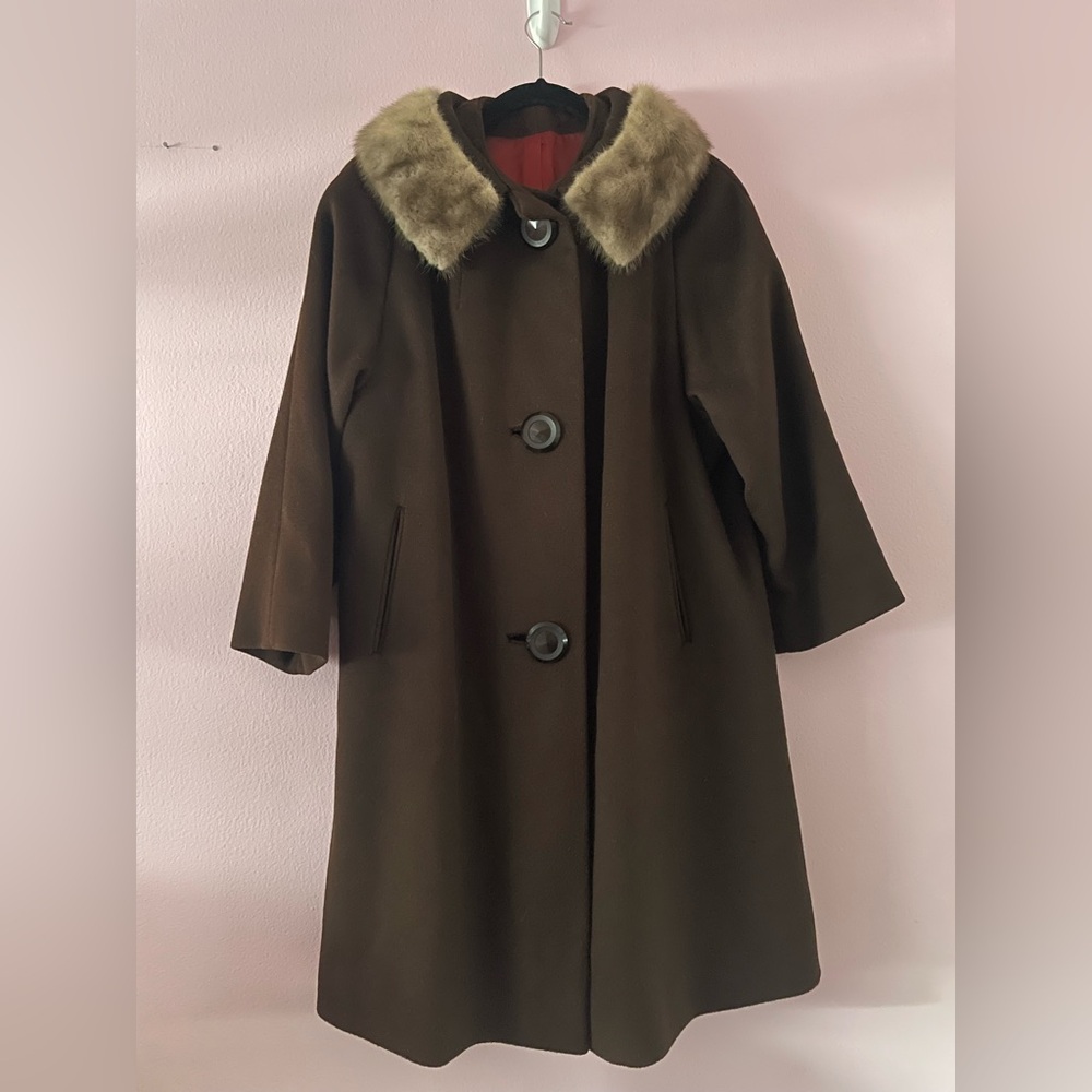 Vintage 50s-60s dress coat